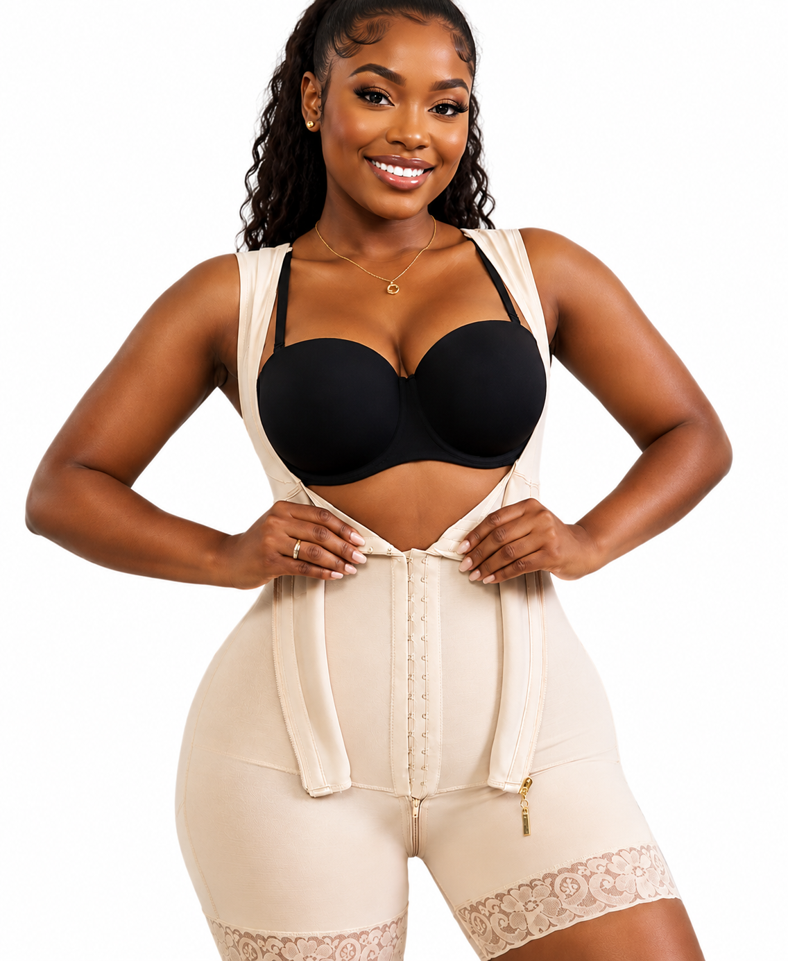 Shopéa Goddess – Full Body Shaping Suit with Boned Waist Detail